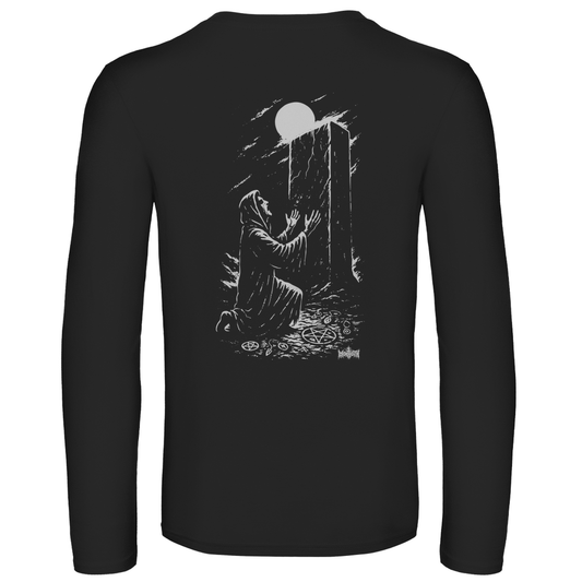 Unisex Langarmshirt Black Metal Logo Okkultist