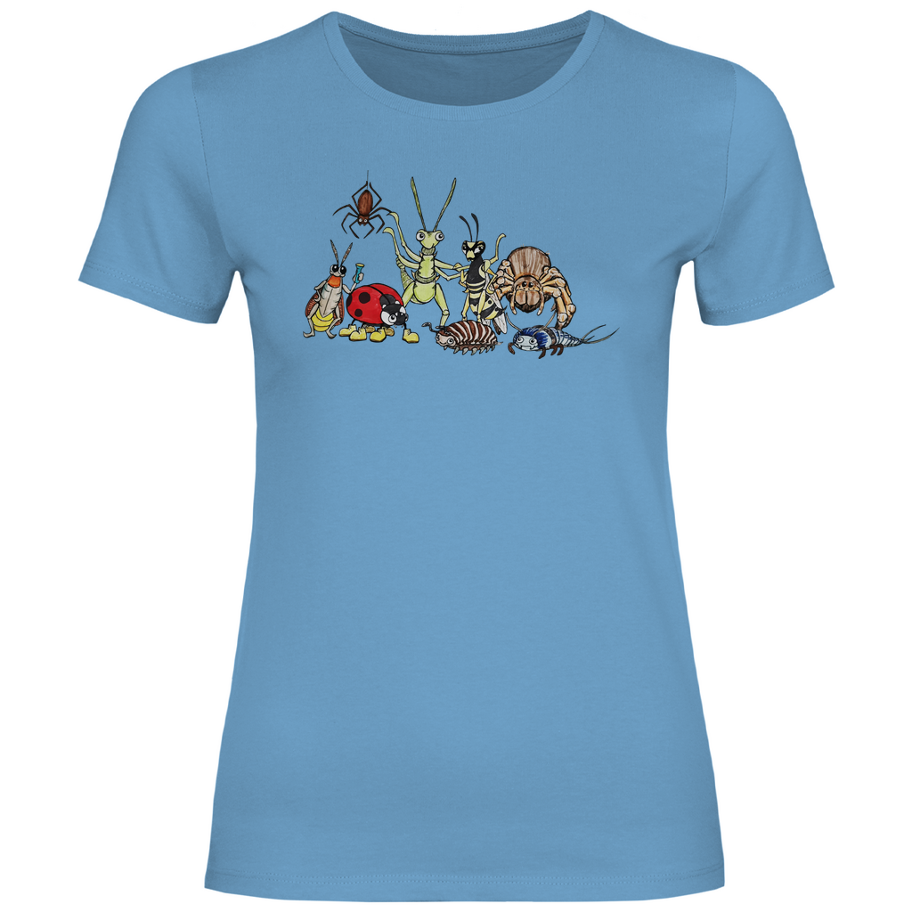 Damen T-Shirt Krabbelcrew Komplett