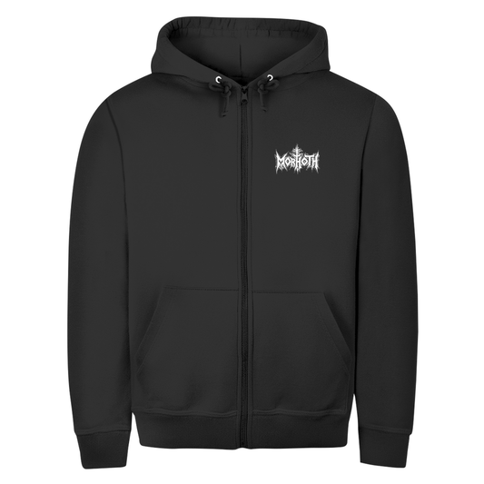 Herren Zipper Hoodie Worlds Okayest Overlord