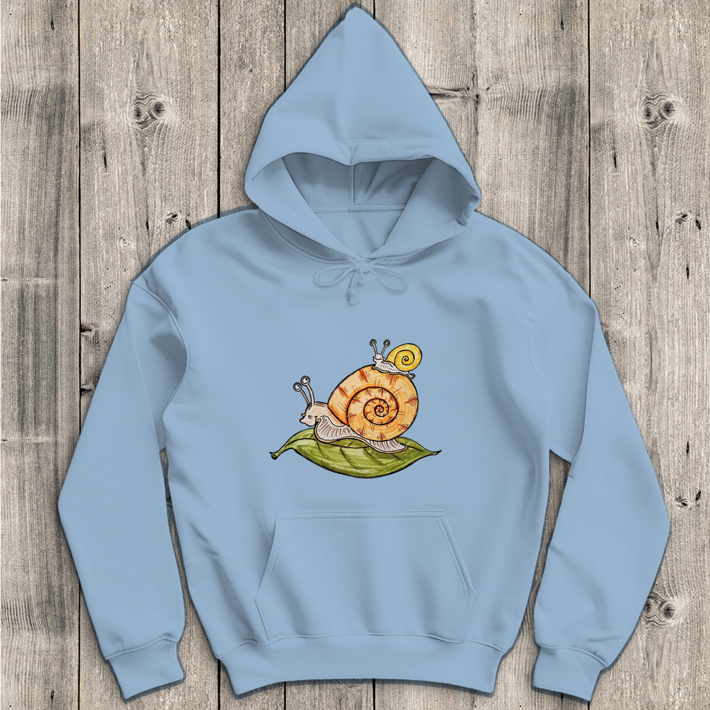 Herren Hoodie Krabbelcrew Schnecke on Tour