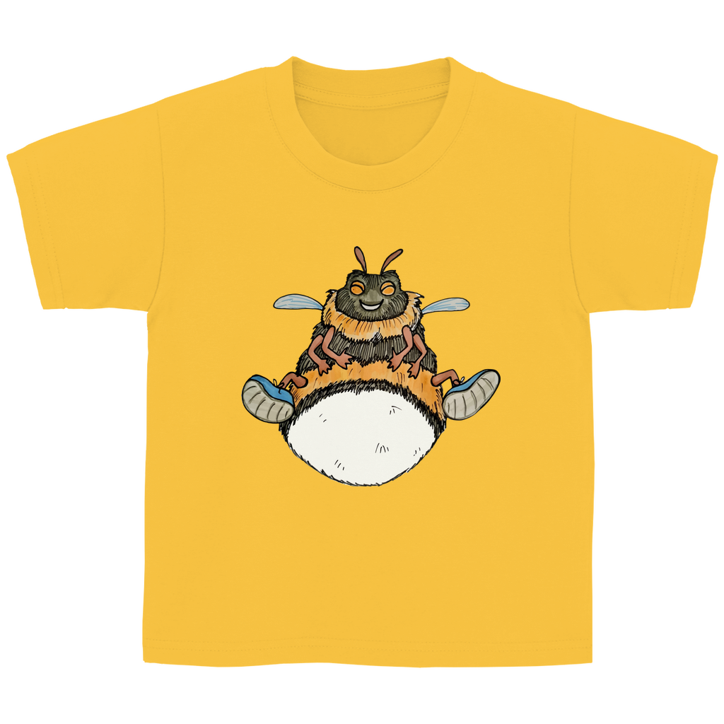 Kinder Basic T-Shirt Krabbelcrew Buddi die Hummel