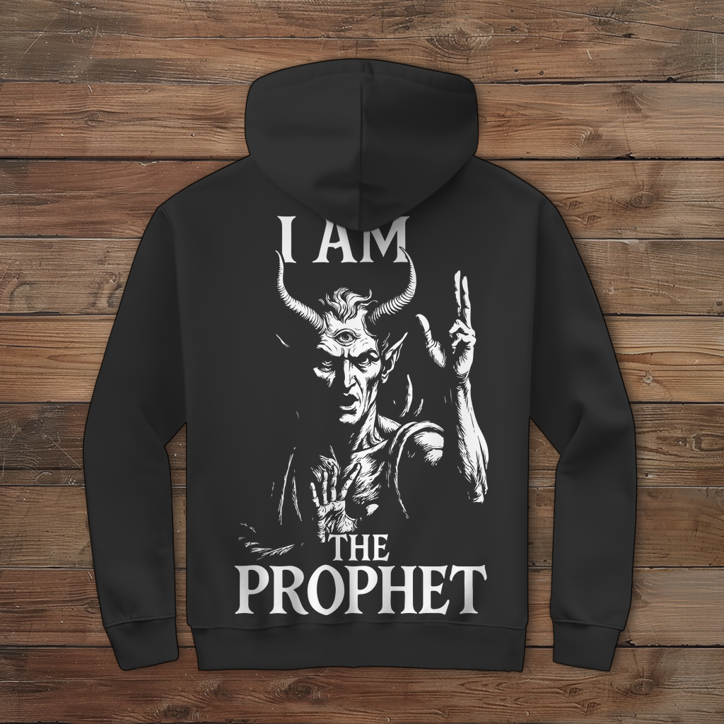 Herren Zipper Hoodie I Am The Prophet