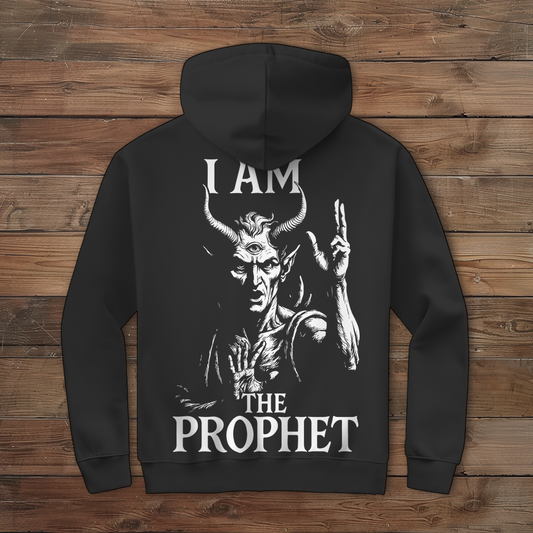 Herren Zipper Hoodie I Am The Prophet