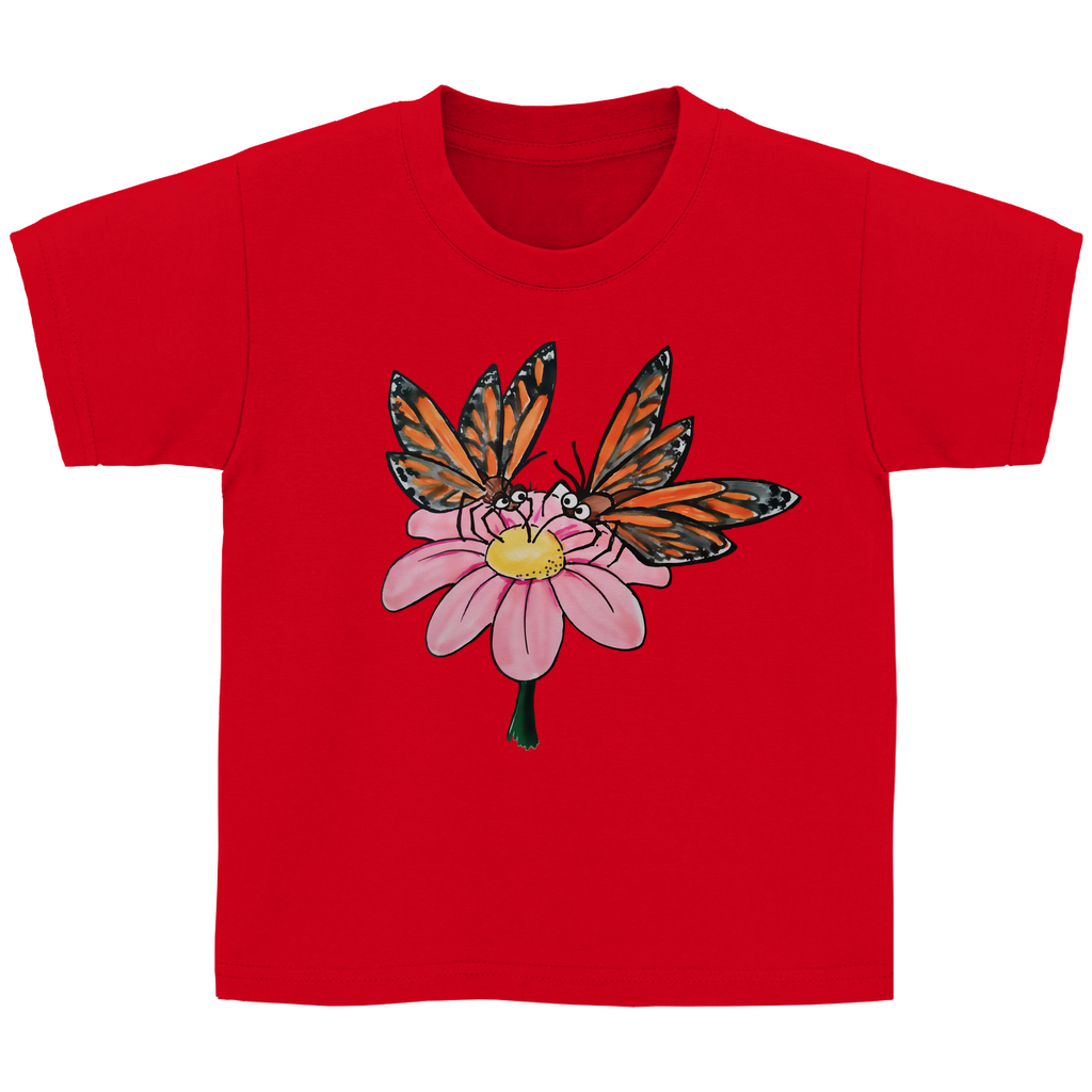 Kinder T-Shirt Krabbelcrew Schmetterlinge