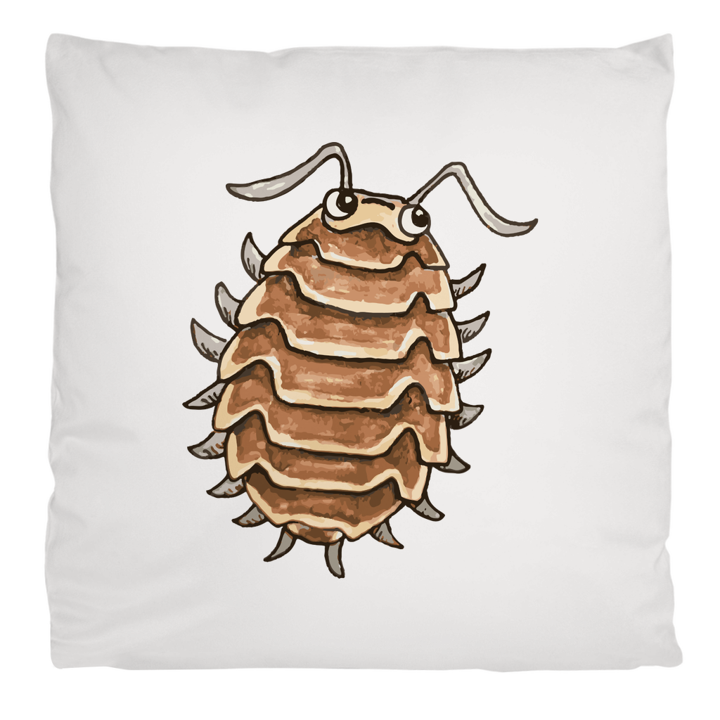 Kopfkissen flauschig Krabbelcrew Kellerassel