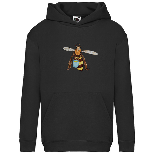Kids Basic Hoodie Krabbelcrew Fleißige Biene