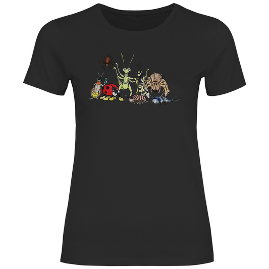 Damen T-Shirt Krabbelcrew Komplett