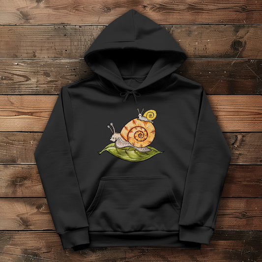 Damen Hoodie Krabbelcrew Schnecke on Tour