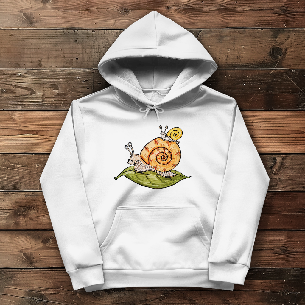 Damen Hoodie Krabbelcrew Schnecke on Tour