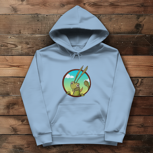 Damen Hoodie Kabbelcrew Dornschrecke Kasimir