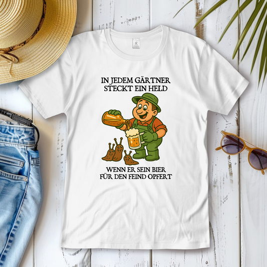 Damen T-Shirt Bierfalle