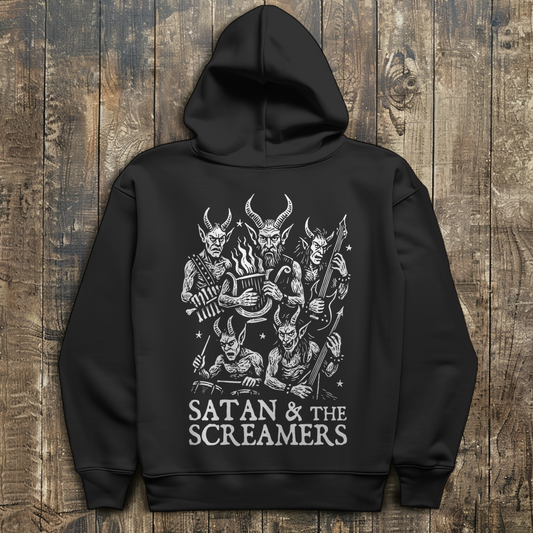 Herren Hoodie I Burn Souls Before Coffee