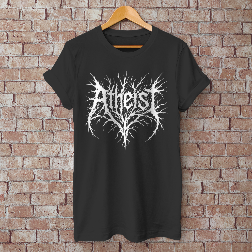 Herren T-Shirt Atheist Logo