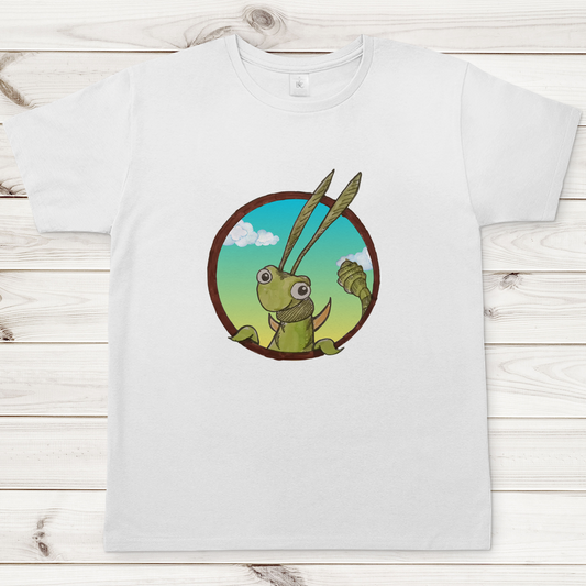 Herren T-Shirt Kabbelcrew Dornschrecke Kasimir