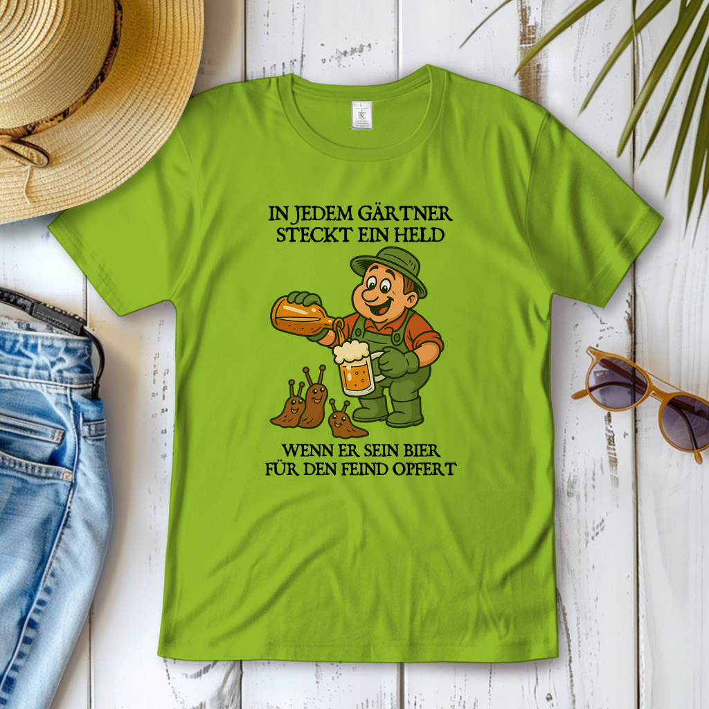 Damen T-Shirt Bierfalle
