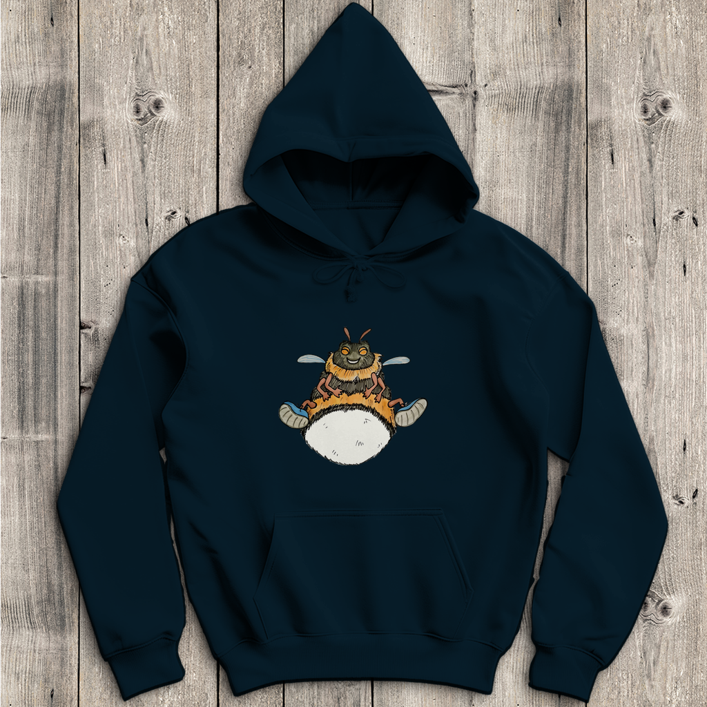 Herren Hoodie Krabbelcrew Buddi die Hummel