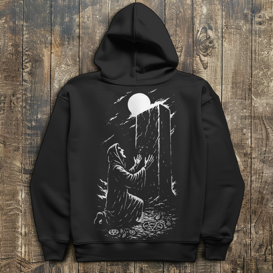 Herren Hoodie Black Metal Logo Okkultist
