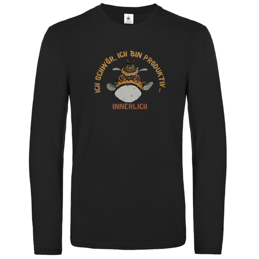 Unisex Langarmshirt Krabbelcrew Buddi die Hummel