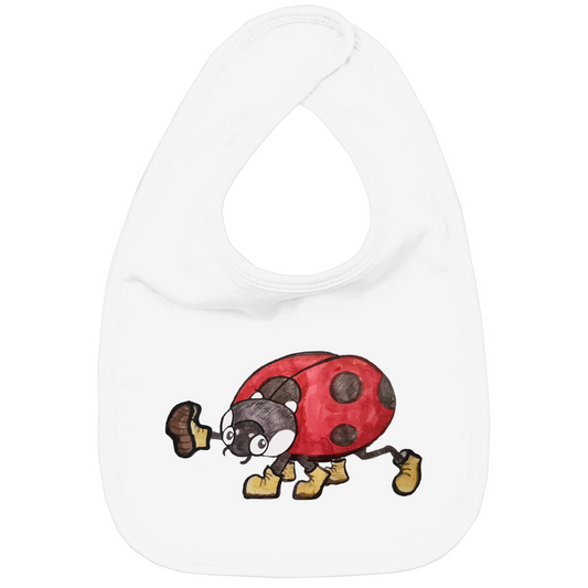 Kinder Bio Lätzchen Krabbelcrew - Der Marschierkäfer