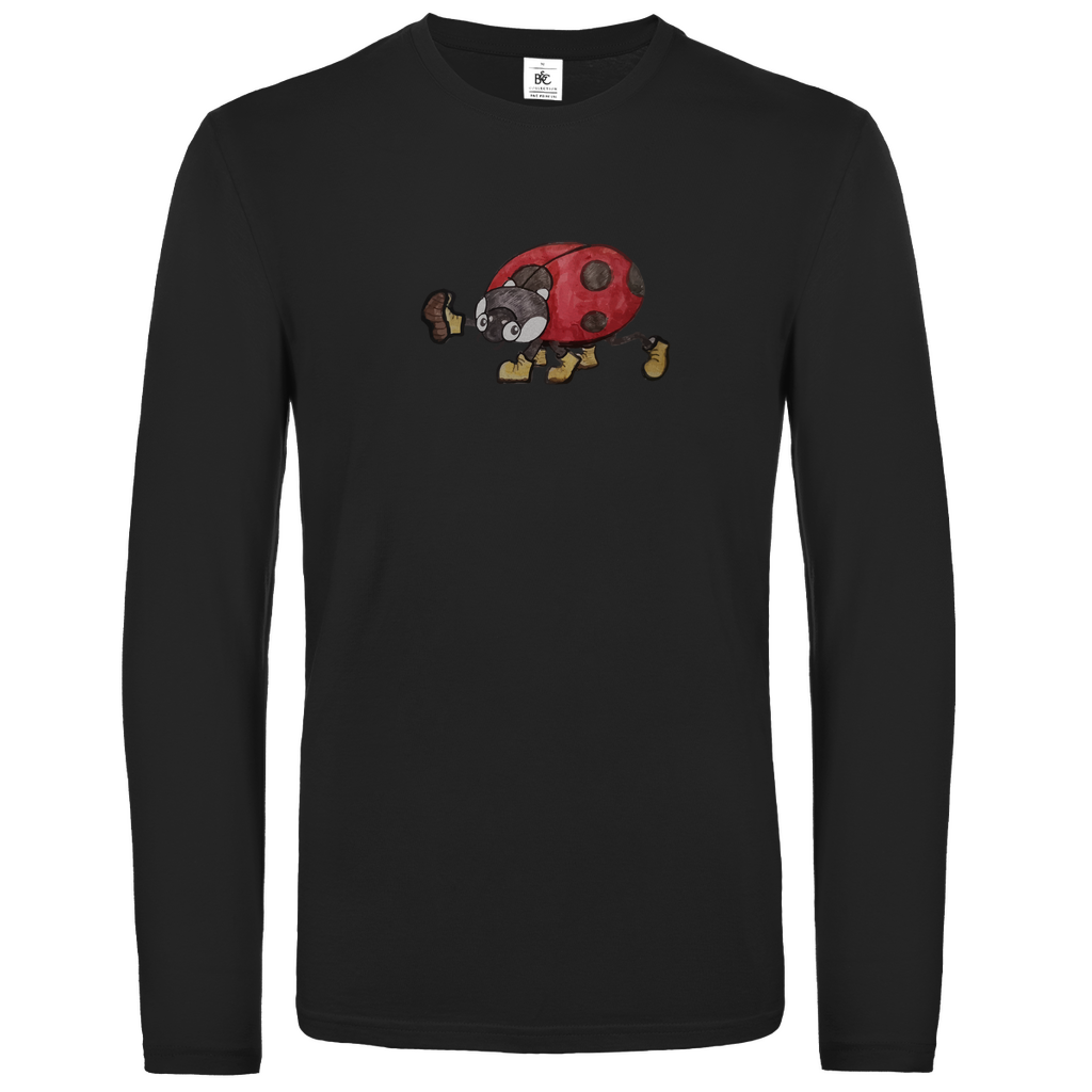 Unisex Langarmshirt Krabbelcrew - Der Marschierkäfer