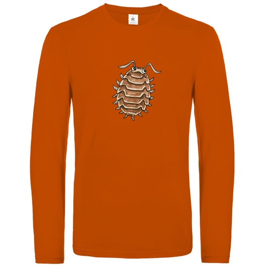 Unisex Langarmshirt Krabbelcrew Kellerassel