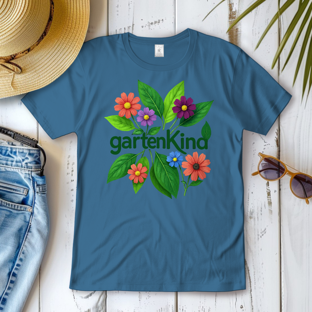 Damen T-Shirt Gartenkind