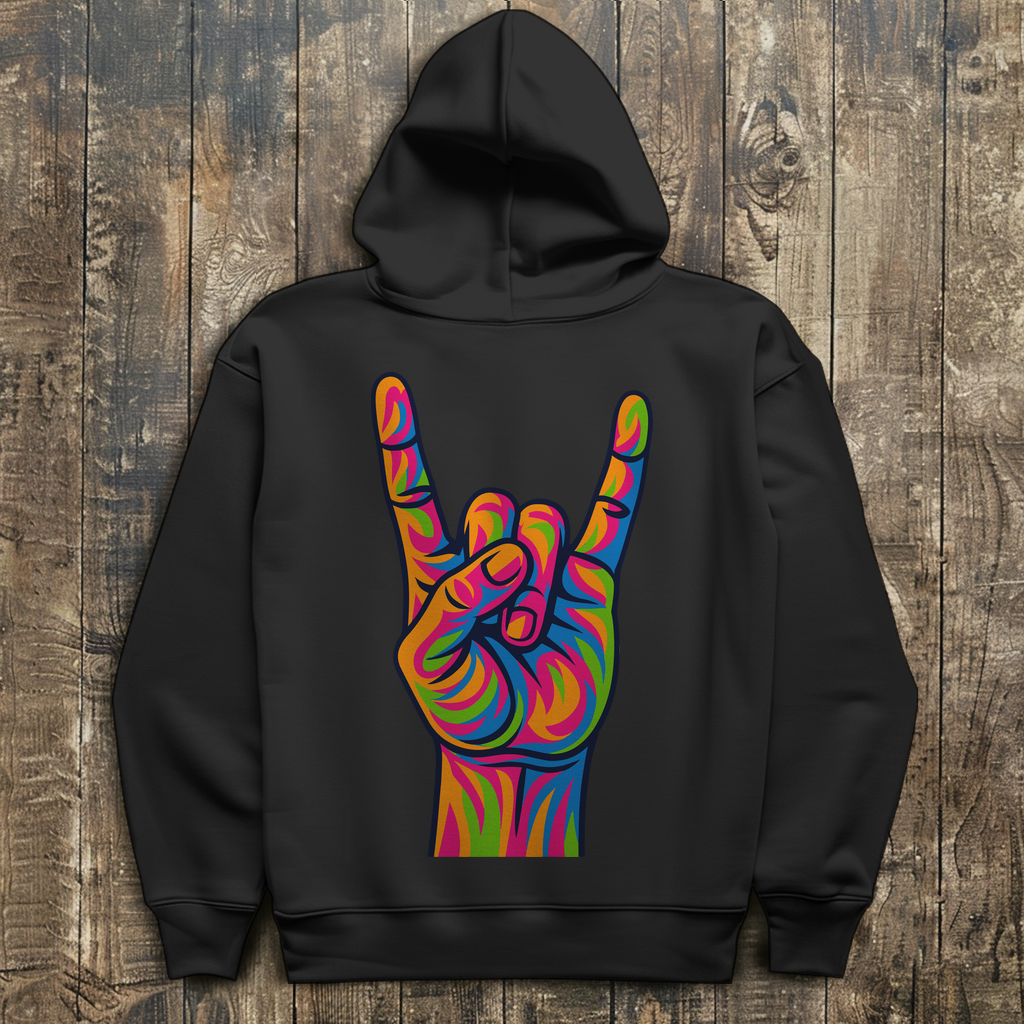 Herren Hoodie Horns in Color