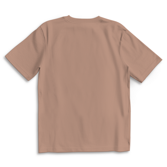 Oversize T-Shirt Hundespaziergang mit Herz und Leine