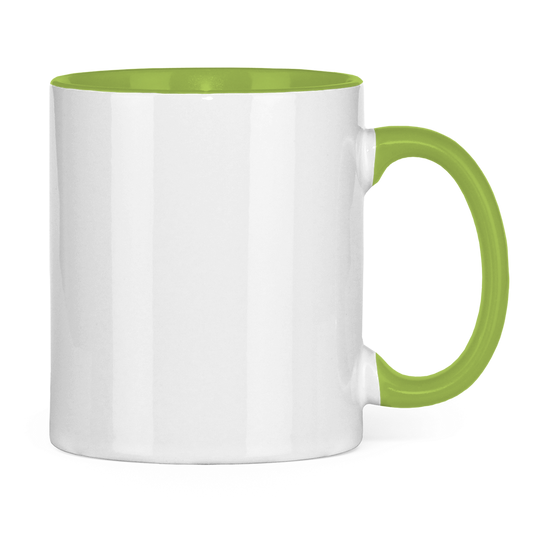Tasse zweifarbig Gänseblümchen