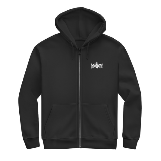 Herren Zipper Hoodie Hooded Bearded Unbothered