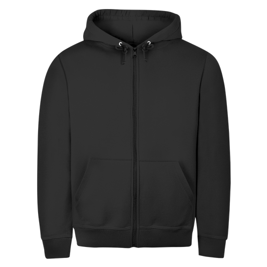 Herren Zipper Hoodie Ich arbeite Hart, damit mein Hund ein besseres Leben hat