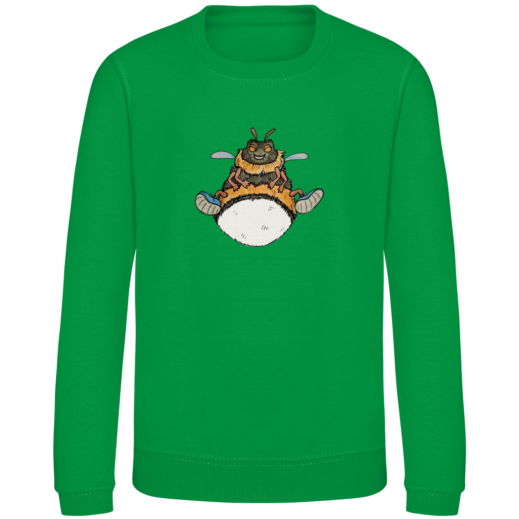 Kinder Sweatshirt Krabbelcrew Buddi die Hummel