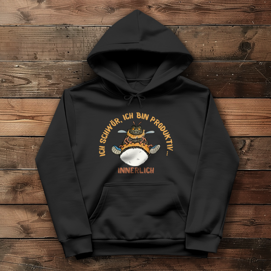 Damen Hoodie Krabbelcrew Buddi die Hummel