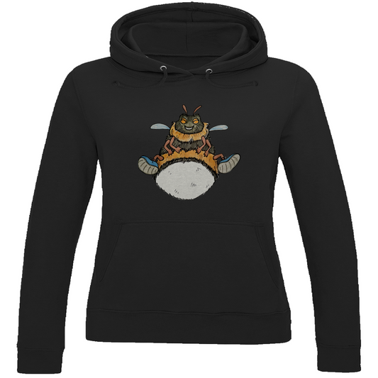 Damen Hoodie Krabbelcrew Buddi die Hummel