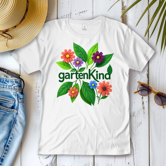 Damen T-Shirt Gartenkind