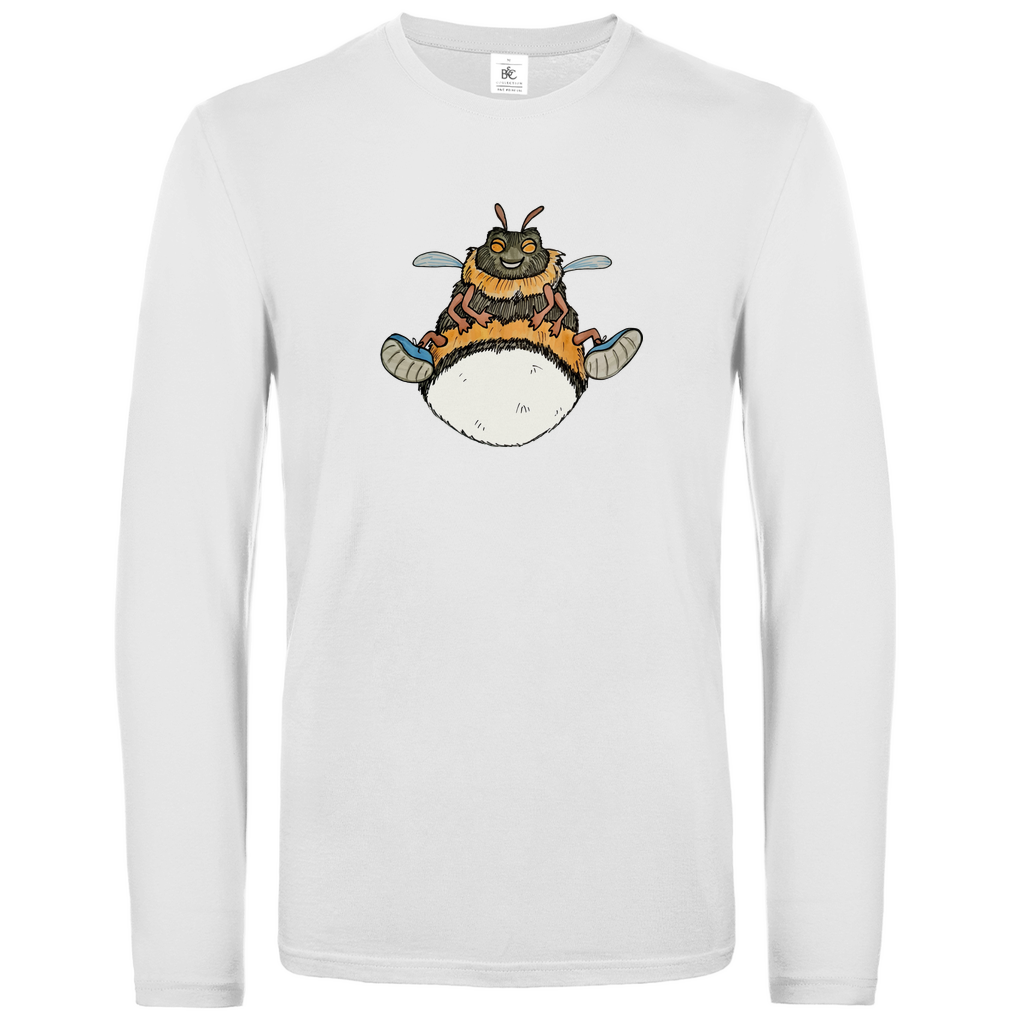 Unisex Langarmshirt Krabbelcrew Buddi die Hummel