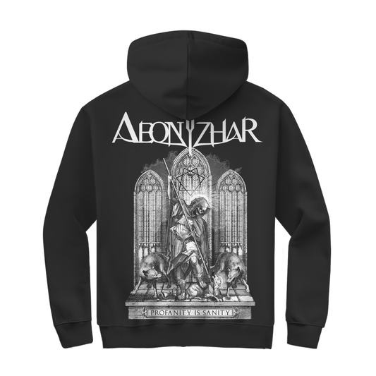 Herren Zipper Hoodie Aeonyzhar Profanity Is Sanity