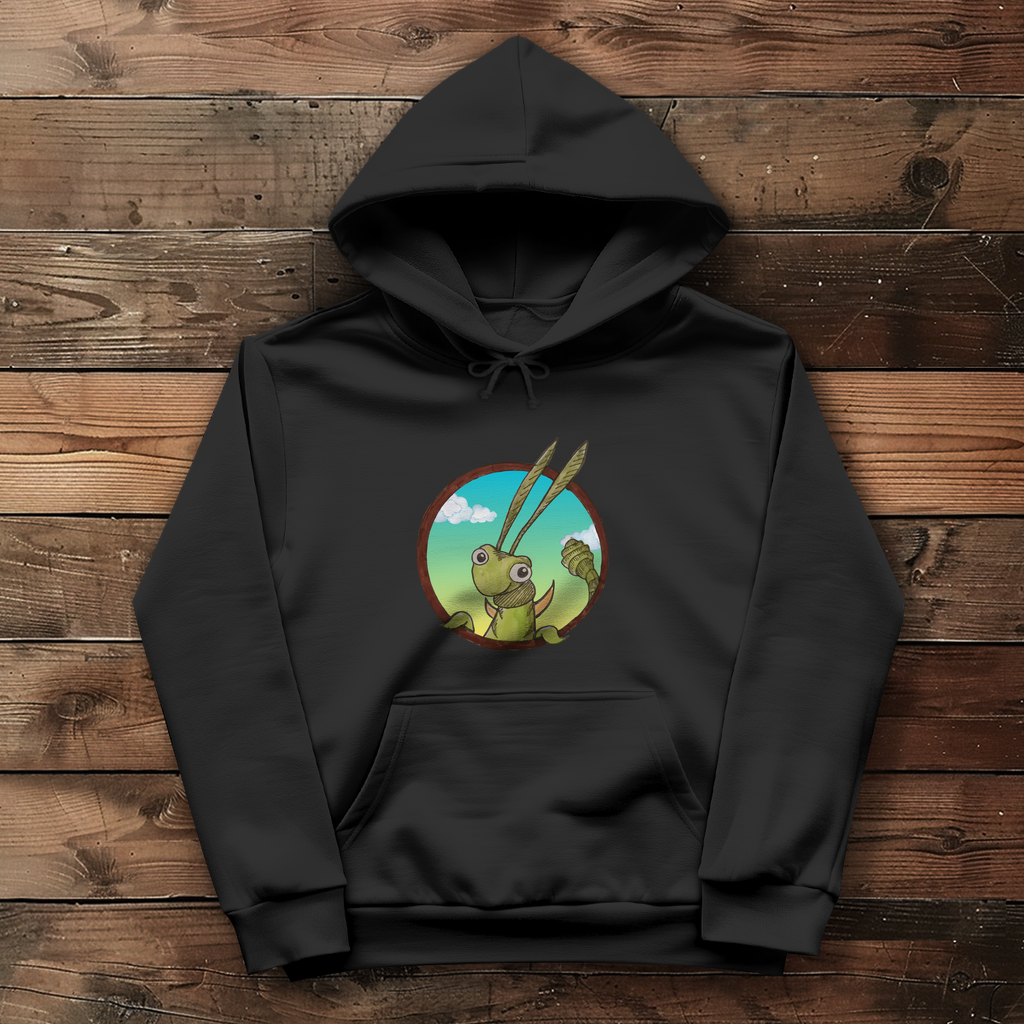 Damen Hoodie Kabbelcrew Dornschrecke Kasimir