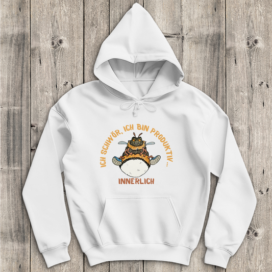 Herren Hoodie Krabbelcrew Buddi die Hummel