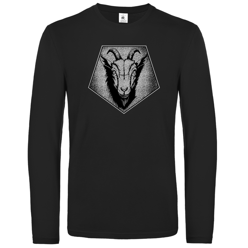 Unisex Langarmshirt Goat Emblem
