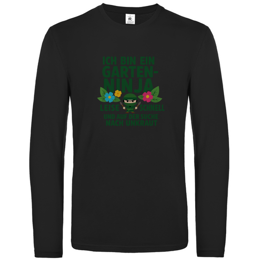 Unisex Langarmshirt Gartenninja
