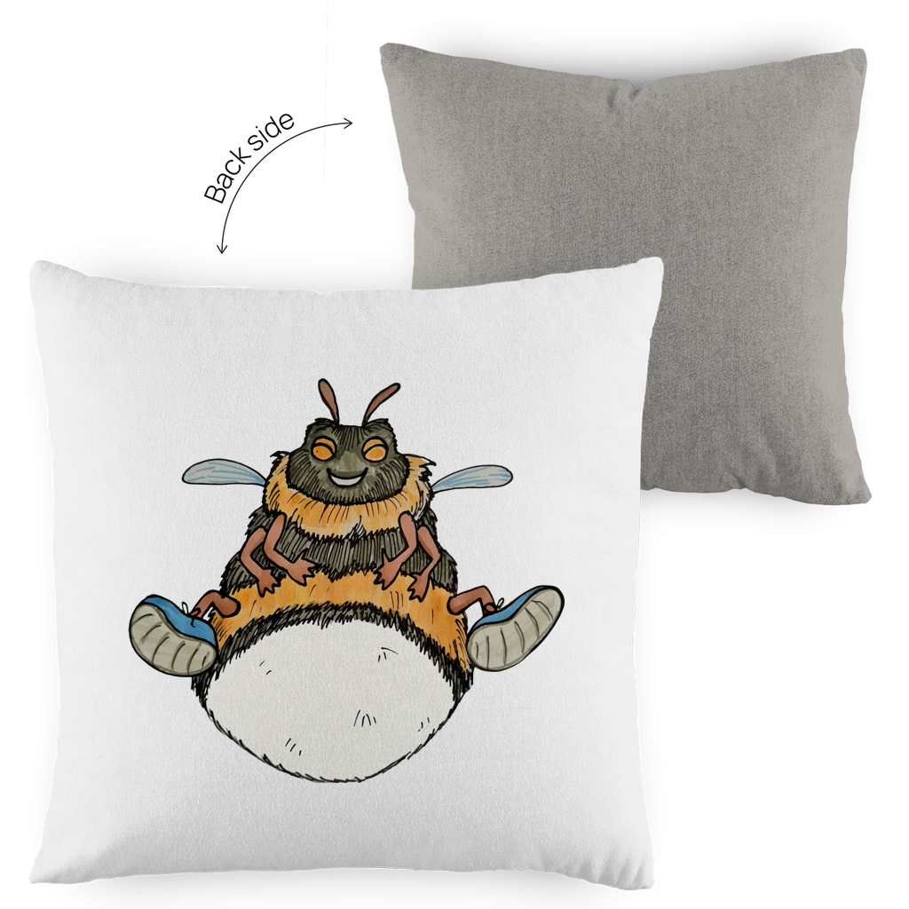 Kopfkissen zweifarbig Krabbelcrew Buddi die Hummel