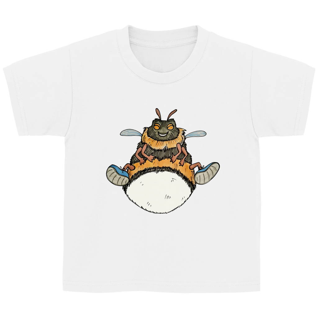 Kinder Basic T-Shirt Krabbelcrew Buddi die Hummel