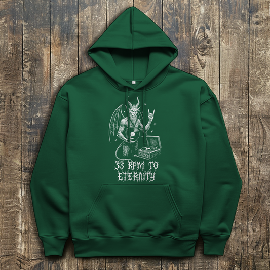 Herren Hoodie 33rpm to Eternity