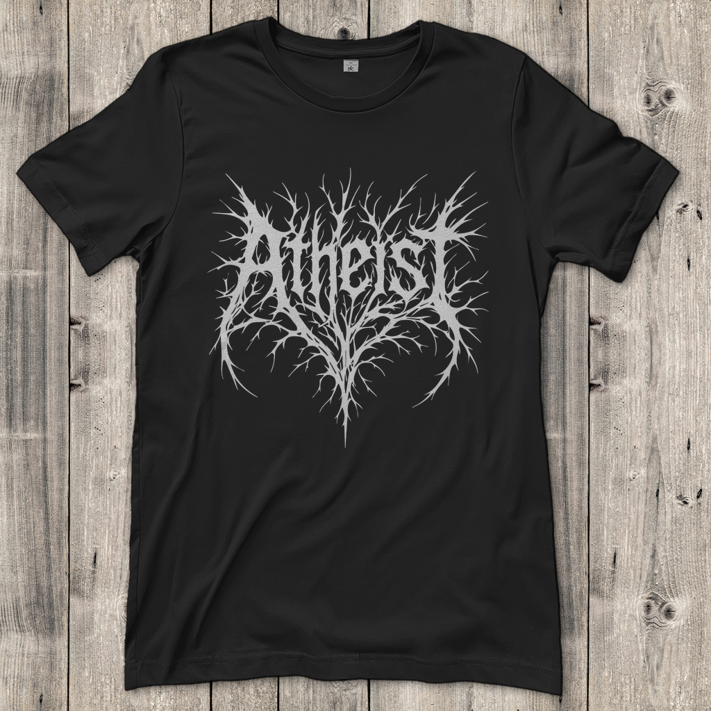 Damen T-Shirt Atheist Logo