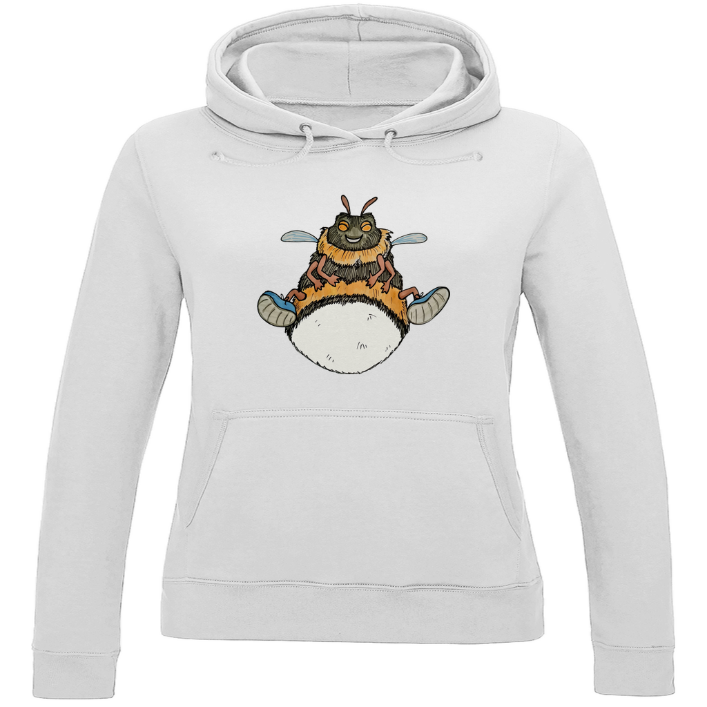 Damen Hoodie Krabbelcrew Buddi die Hummel