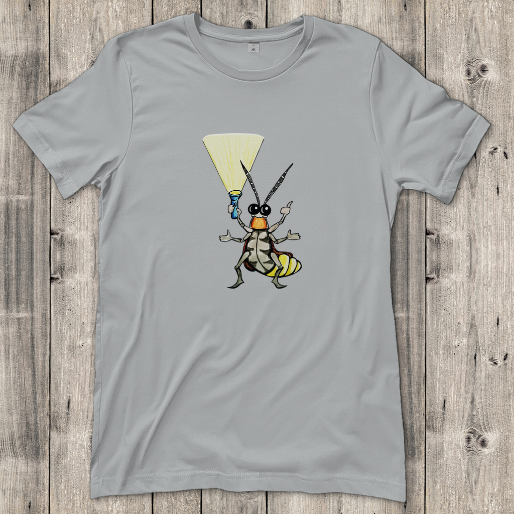 Damen T-Shirt Krabbelcrew Gerti Glühwürmchen