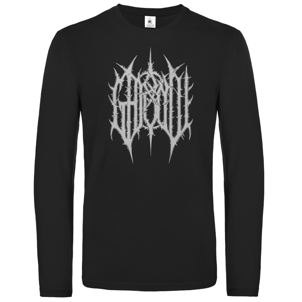 Unisex Langarmshirt Ghooul Logo - Friedhof