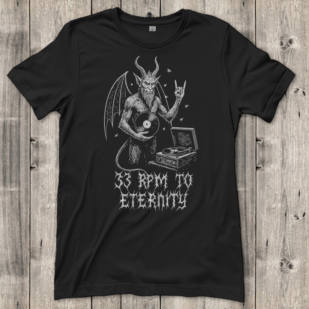 Damen T-Shirt 33RPM To Eternity
