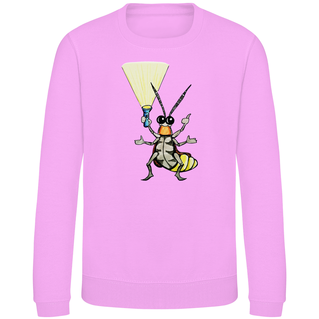 Kinder Sweatshirt Krabbelcrew Gerti Glühwürmchen